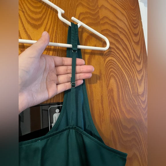 NWT Abercrombie satin slip midi dress. - Picture 4 of 7